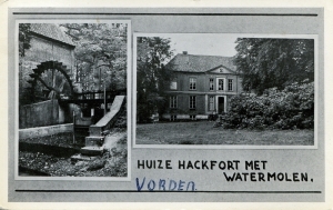 A14 Huize Hackfort met watermolen